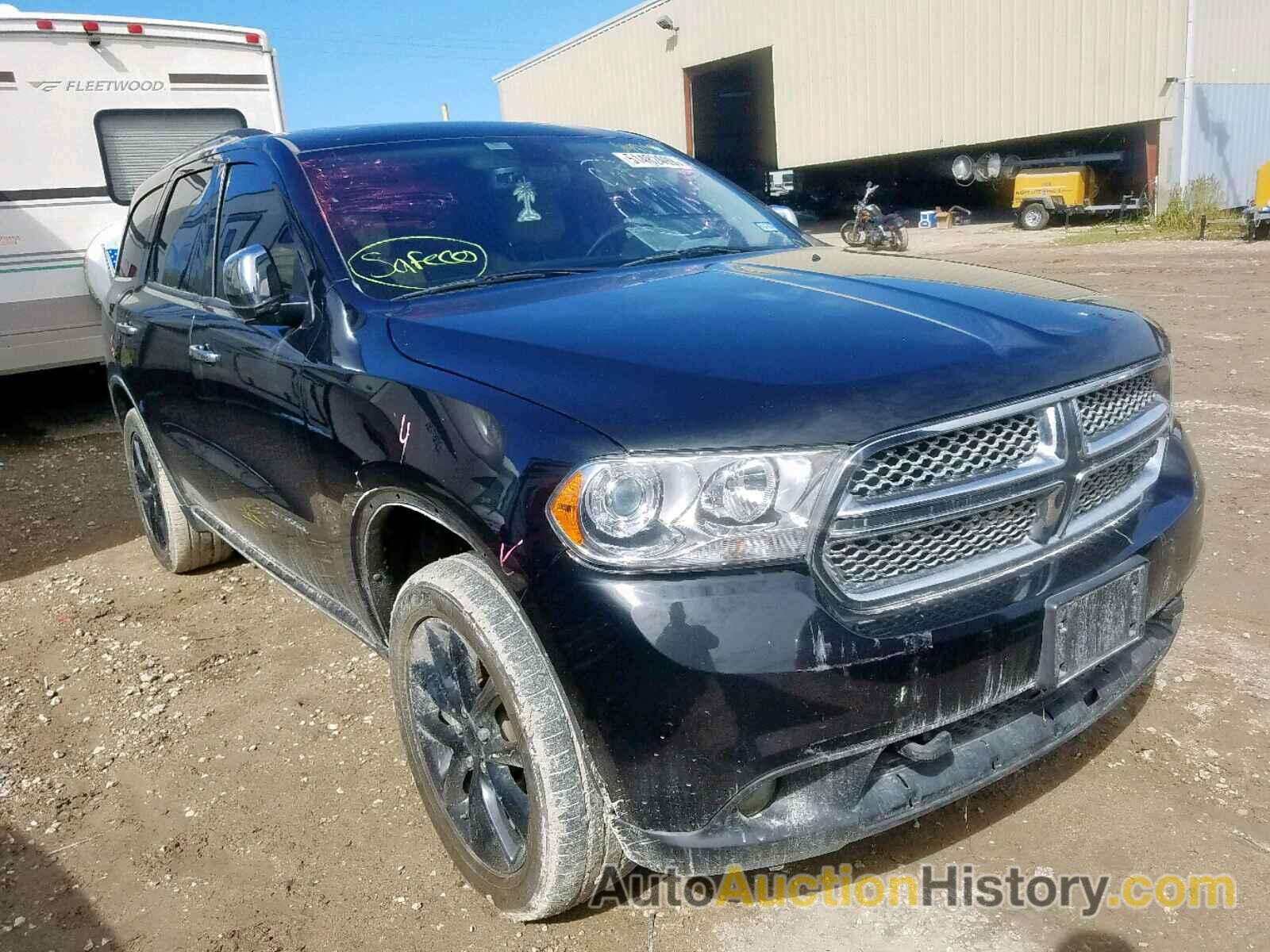 2011 DODGE DURANGO CI CITADEL, 1D4SE5GT2BC594795