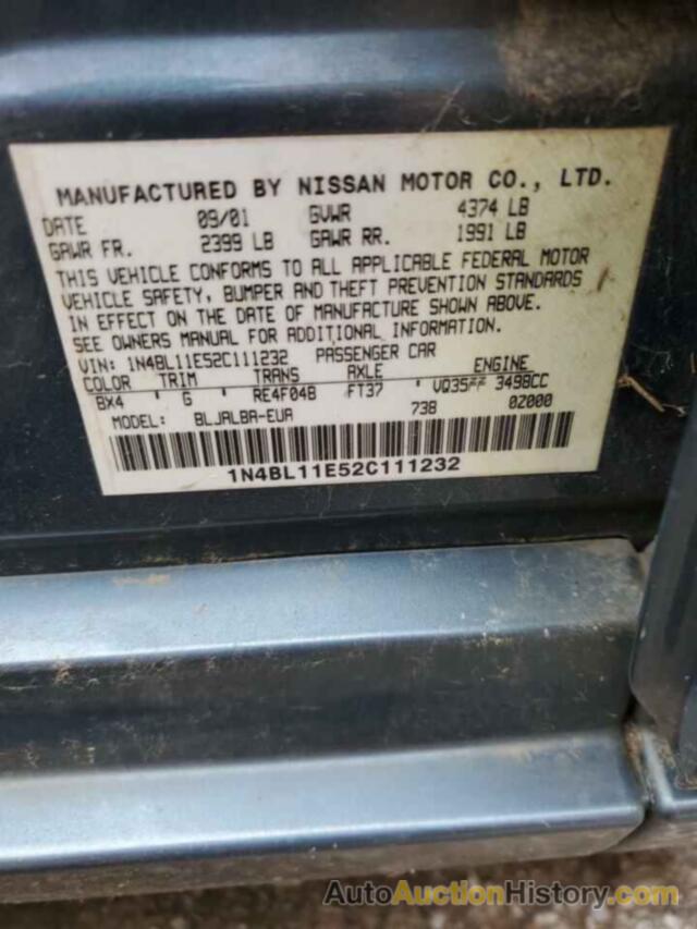 NISSAN ALTIMA SE, 1N4BL11E52C111232