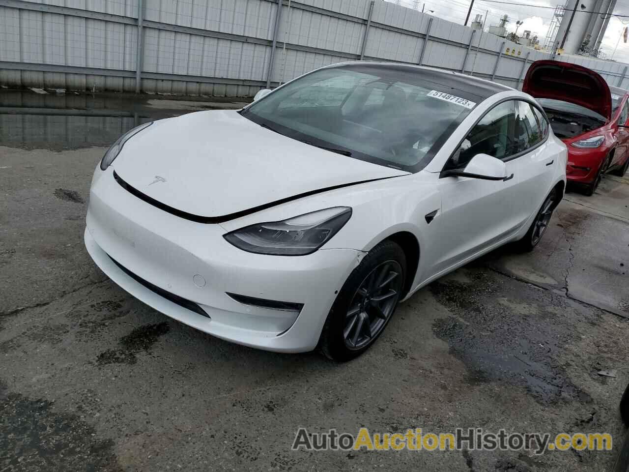 2021 TESLA MODEL 3, 5YJ3E1EA1MF031738