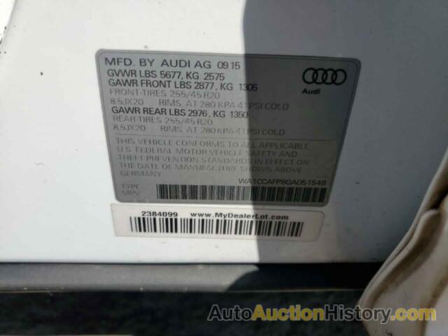 AUDI SQ5 PREMIUM PLUS, WA1CCAFP8GA051548