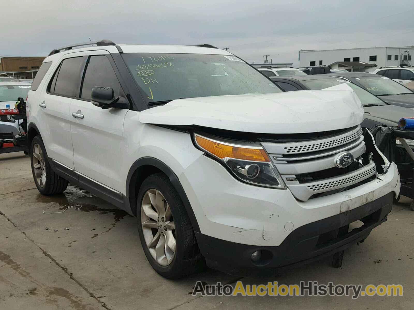 2013 FORD EXPLORER XLT, 1FM5K7D81DGB19855