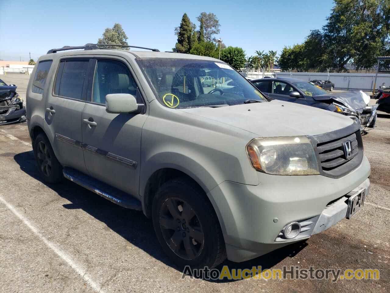 2012 HONDA PILOT TOURING, 5FNYF3H94CB031196