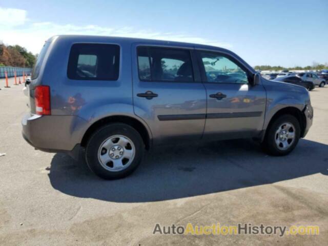 HONDA PILOT LX, 5FNYF4H27FB025650