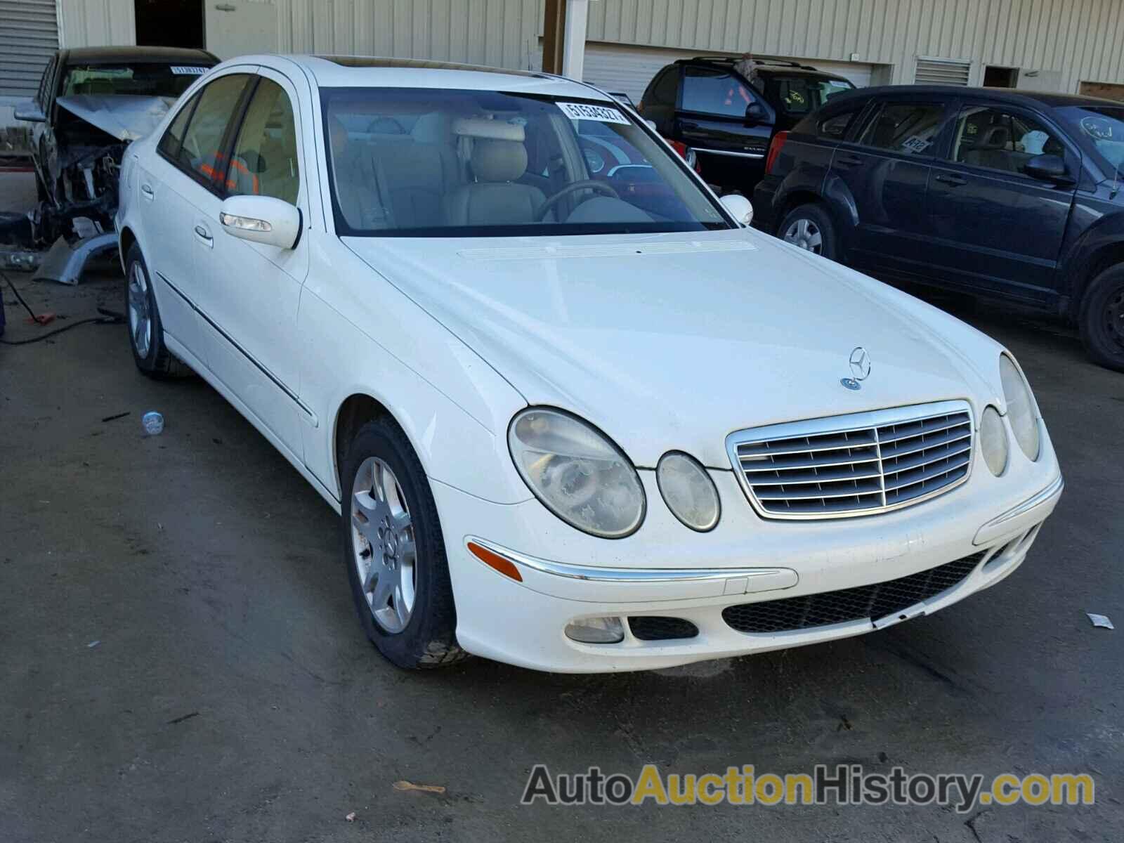 2003 MERCEDES-BENZ E 320, WDBUF65J73A191126