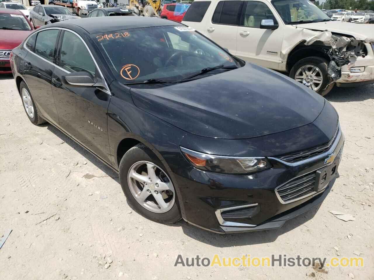 2016 CHEVROLET MALIBU LS, 1G1ZB5ST9GF299218