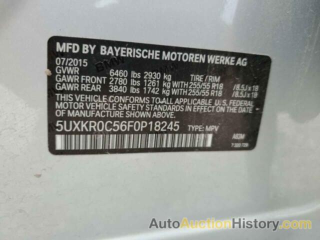 BMW X5 XDRIVE35I, 5UXKR0C56F0P18245