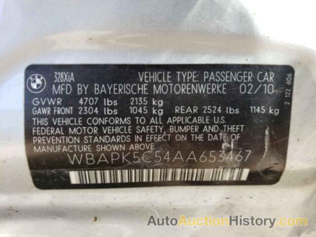 BMW 3 SERIES XI SULEV, WBAPK5C54AA653467