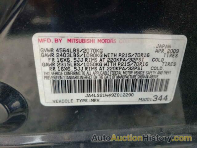 MITSUBISHI OUTLANDER ES, JA4LS21W49Z012290