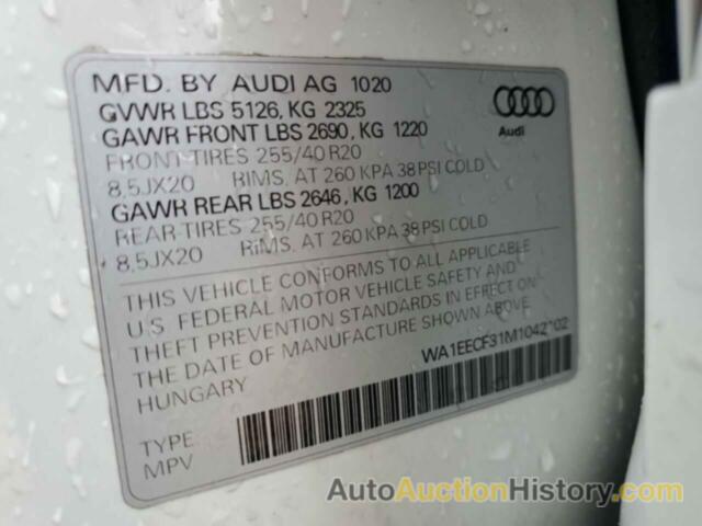 AUDI Q3 PREMIUM PLUS S LINE 45, WA1EECF31M1042102