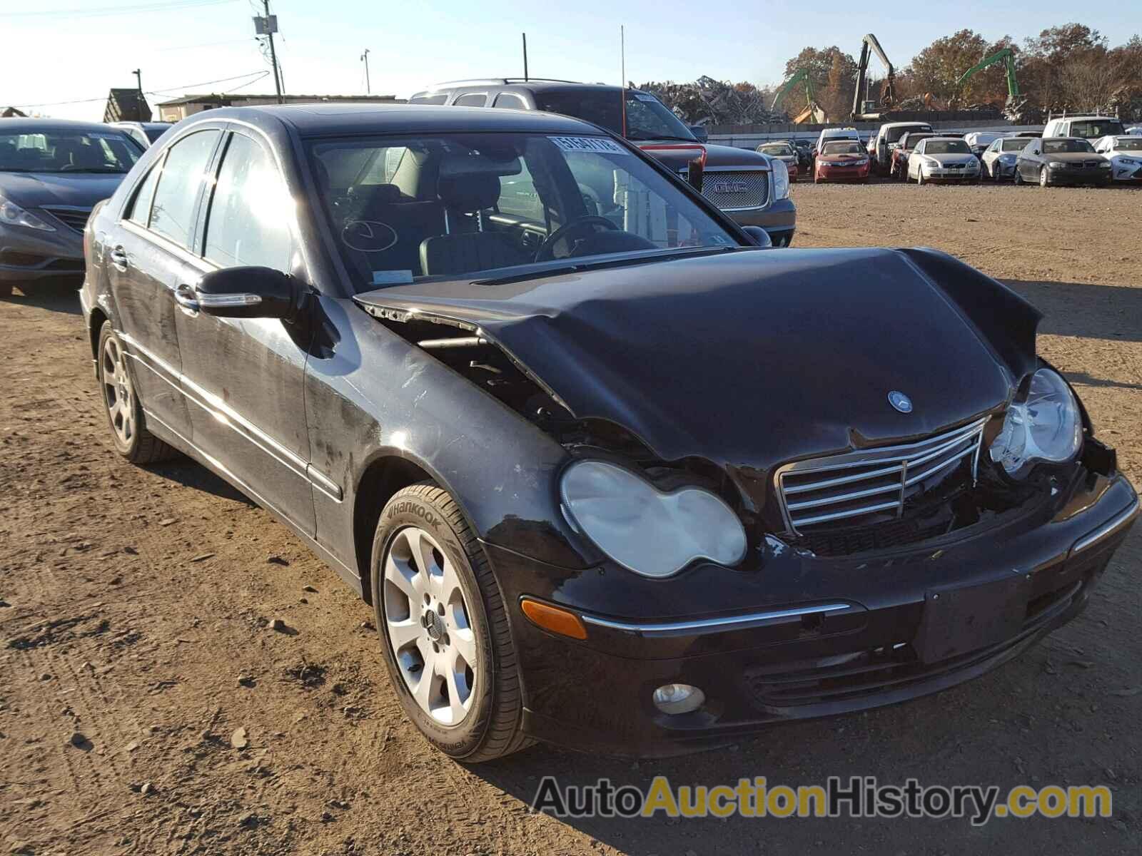 2005 MERCEDES-BENZ C 320 4MATIC, WDBRF84J85F681650