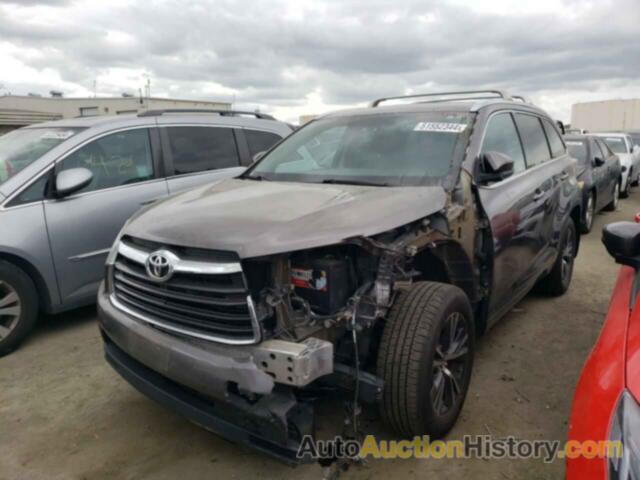 TOYOTA HIGHLANDER XLE, 5TDJKRFH8GS281021