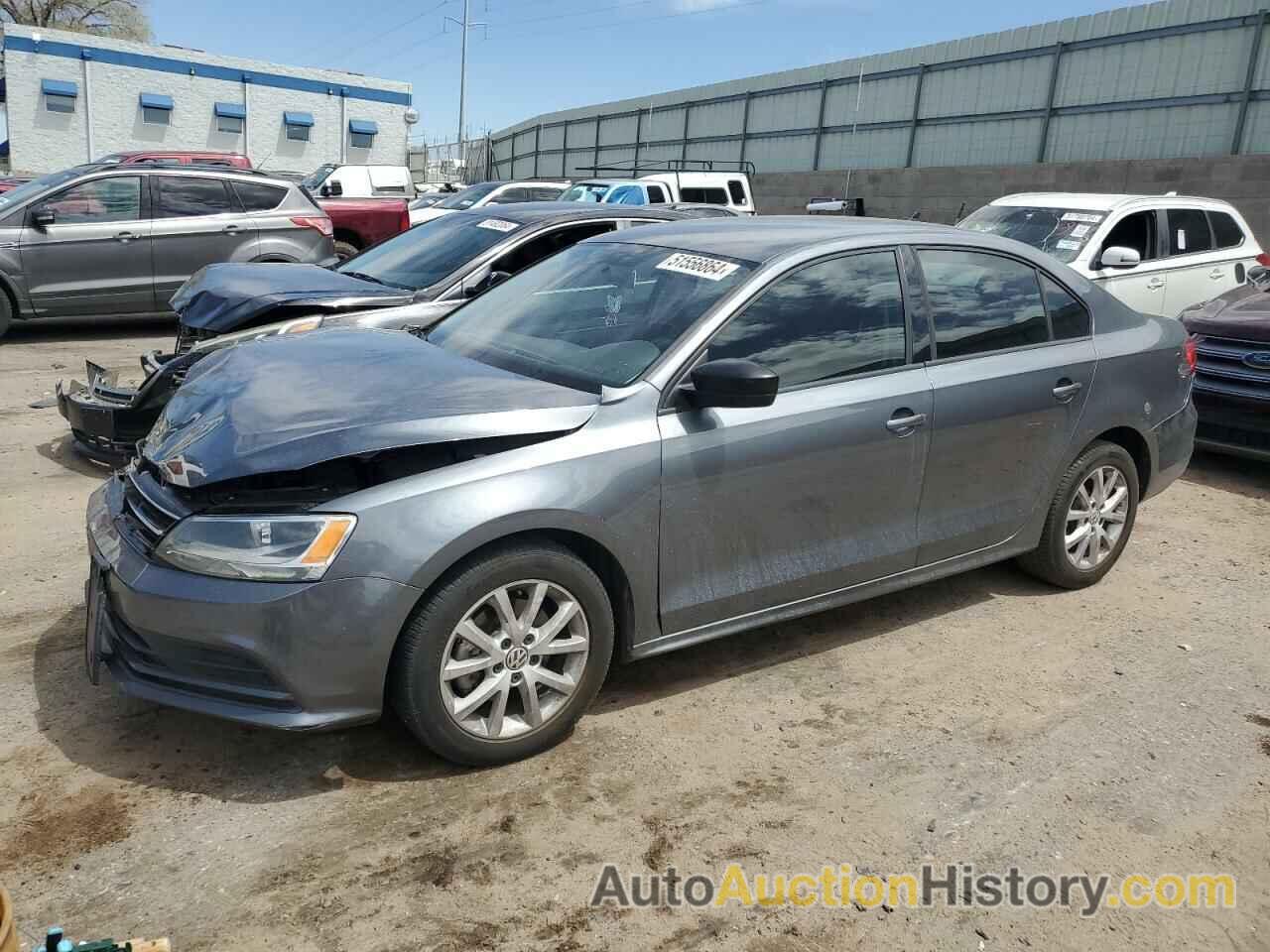 VOLKSWAGEN JETTA SE, 3VWD17AJ4FM281544