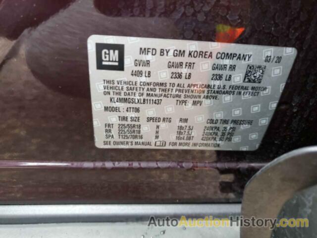 BUICK ENCORE ESSENCE, KL4MMGSLXLB111437