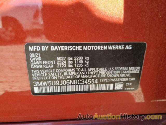 BMW M3, 3MW5U9J06N8C34554