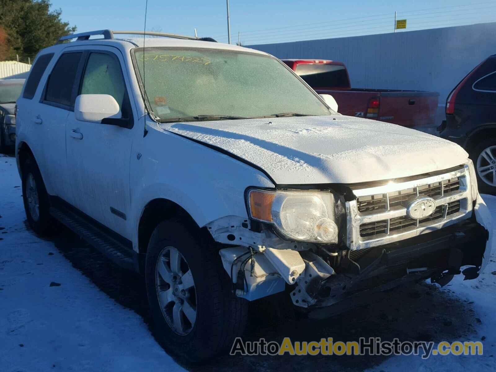 2008 FORD ESCAPE LIMITED, 1FMCU94138KB52357