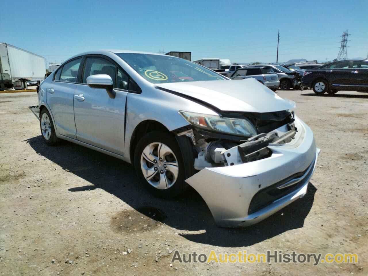 2014 HONDA CIVIC LX, 19XFB2F55EE049700