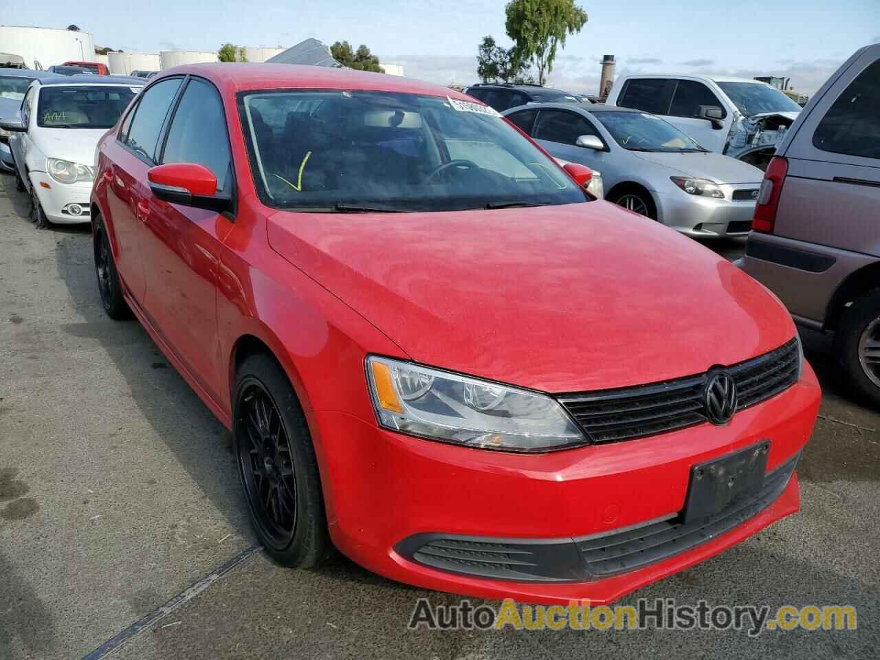 2012 VOLKSWAGEN JETTA SE, 3VWDP7AJ2CM300845