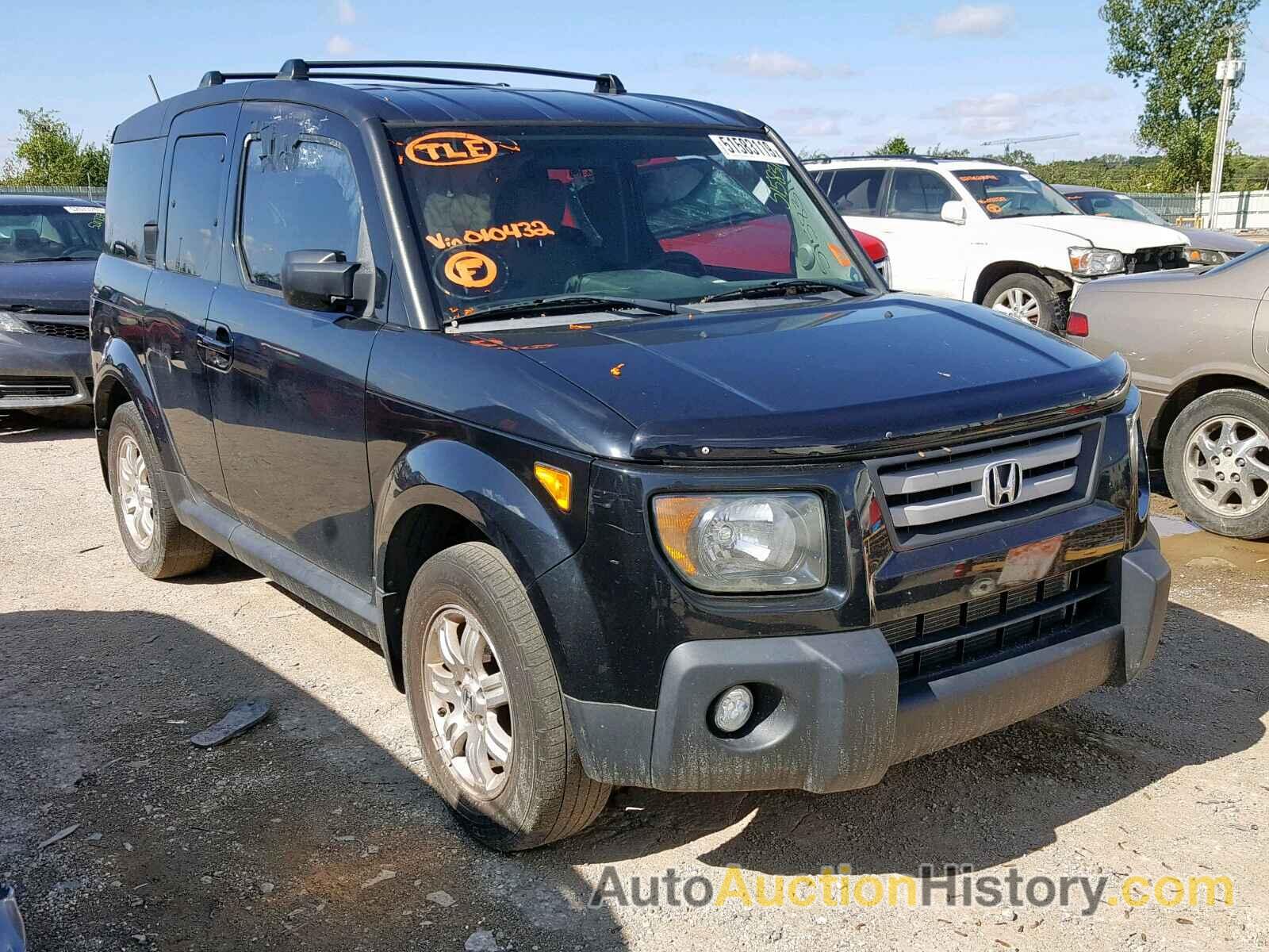 2007 HONDA ELEMENT EX EX, 5J6YH28767L010432