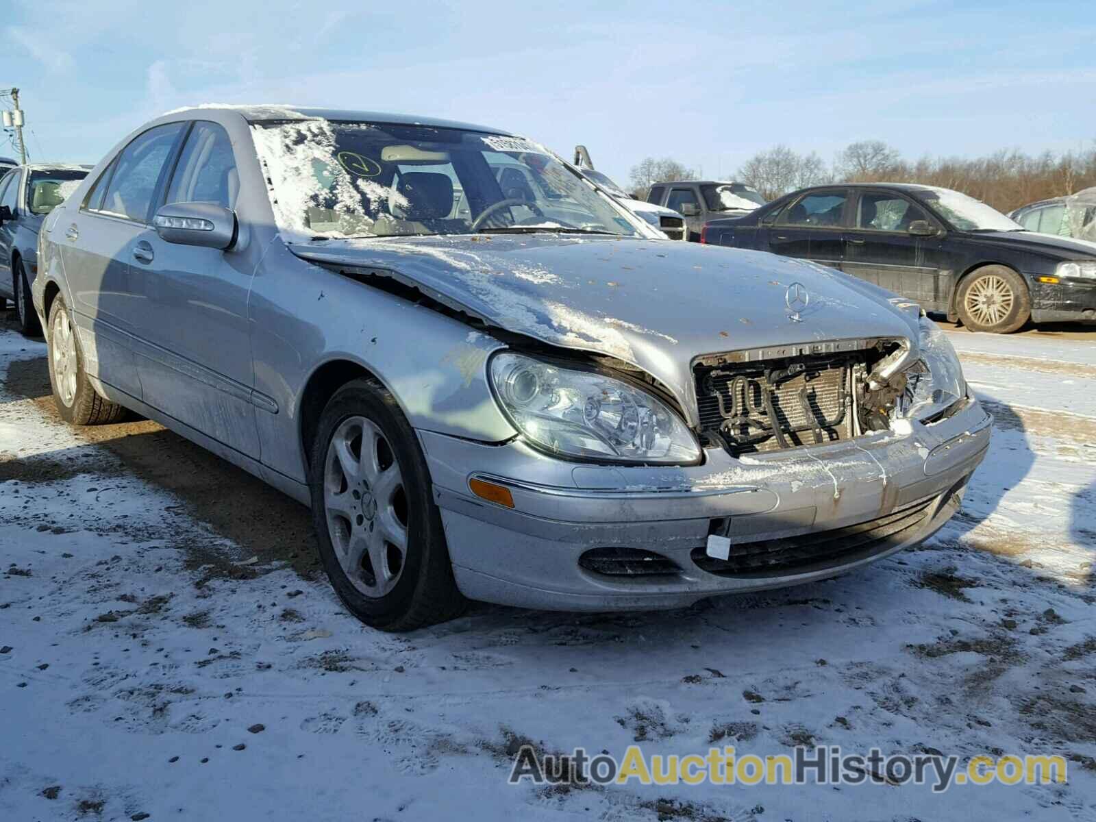 2006 MERCEDES-BENZ S 500 4MATIC, WDBNG84J16A476195