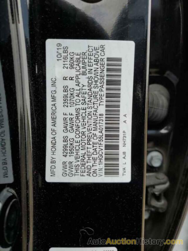 HONDA ACCORD EXL, 1HGCV1F55LA017318