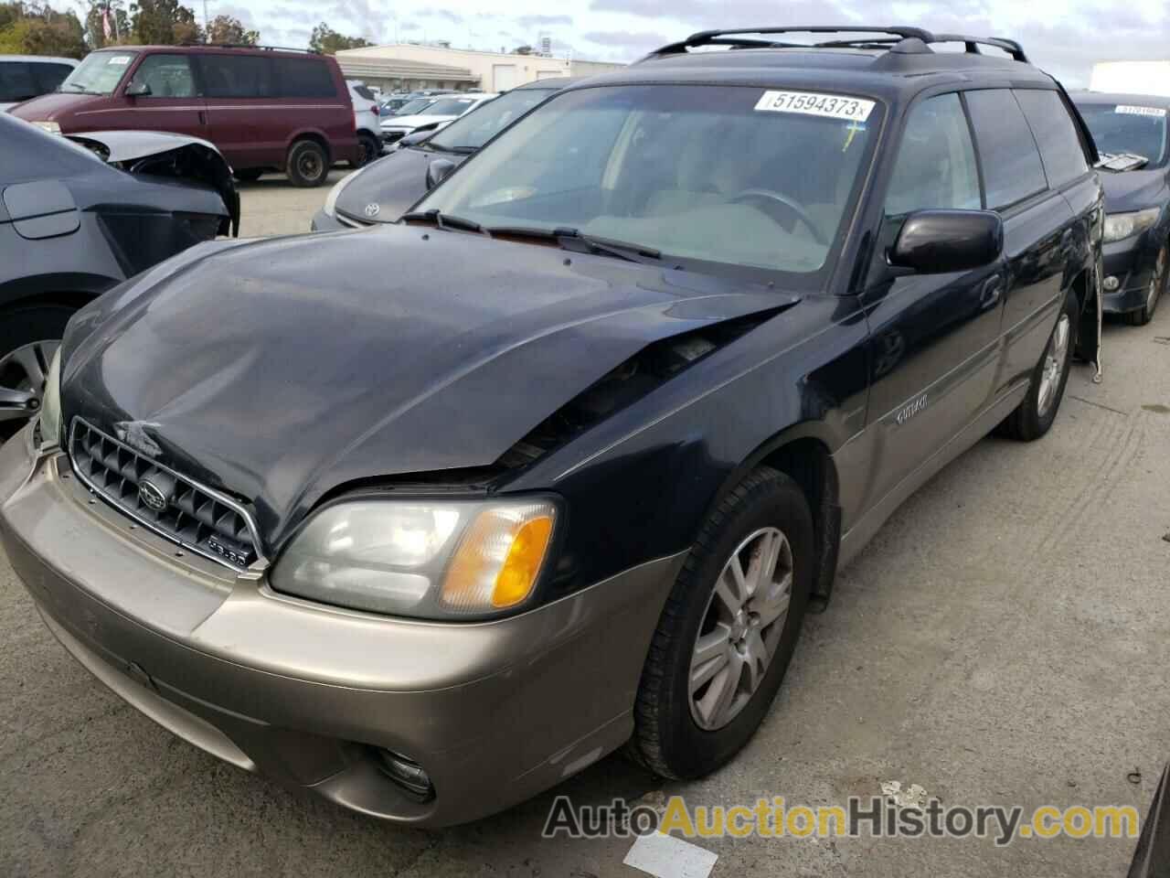 2004 SUBARU LEGACY OUTBACK H6 3.0 SPECIAL, 4S3BH815247600574