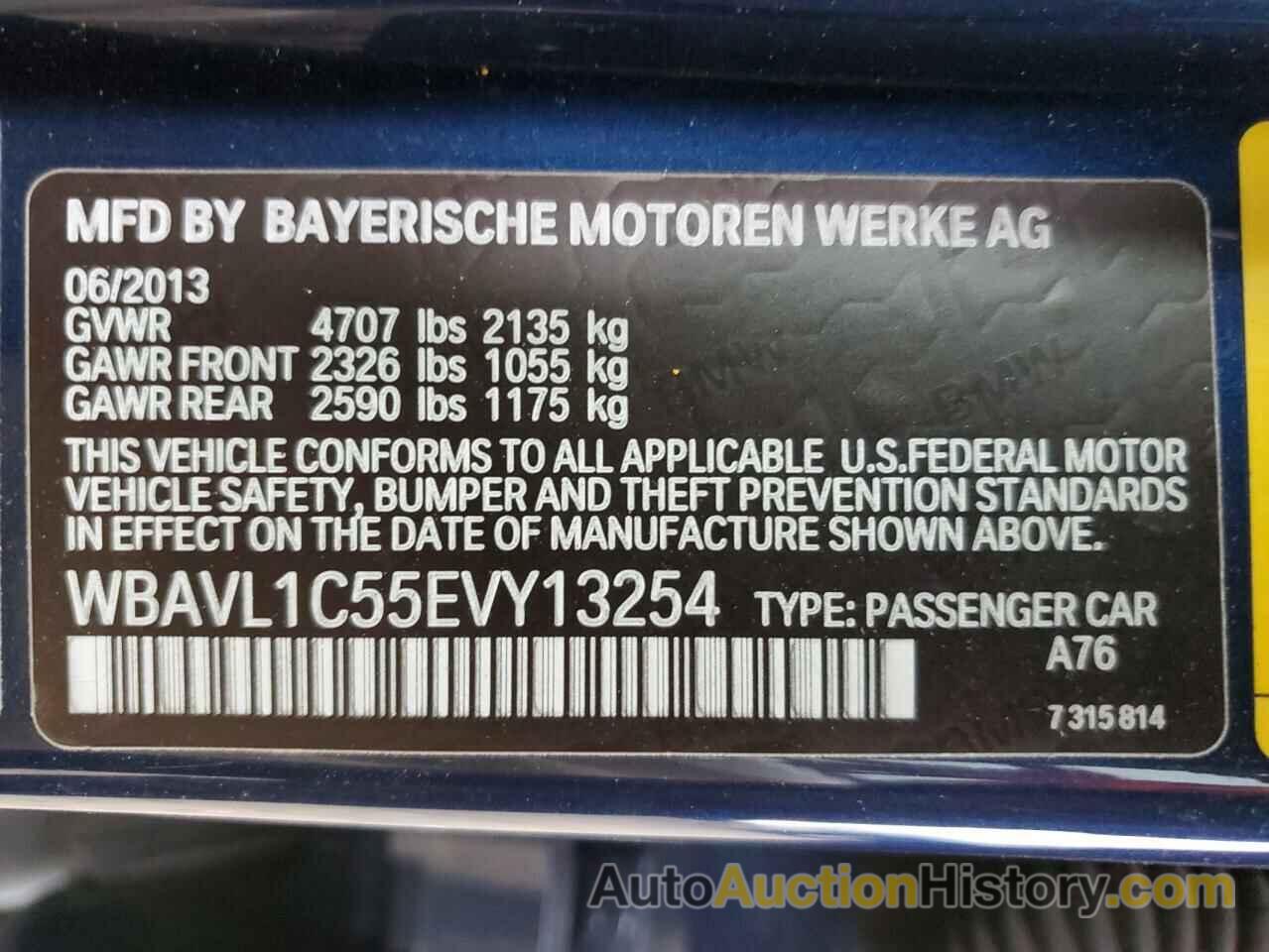 BMW X1 XDRIVE28I, WBAVL1C55EVY13254