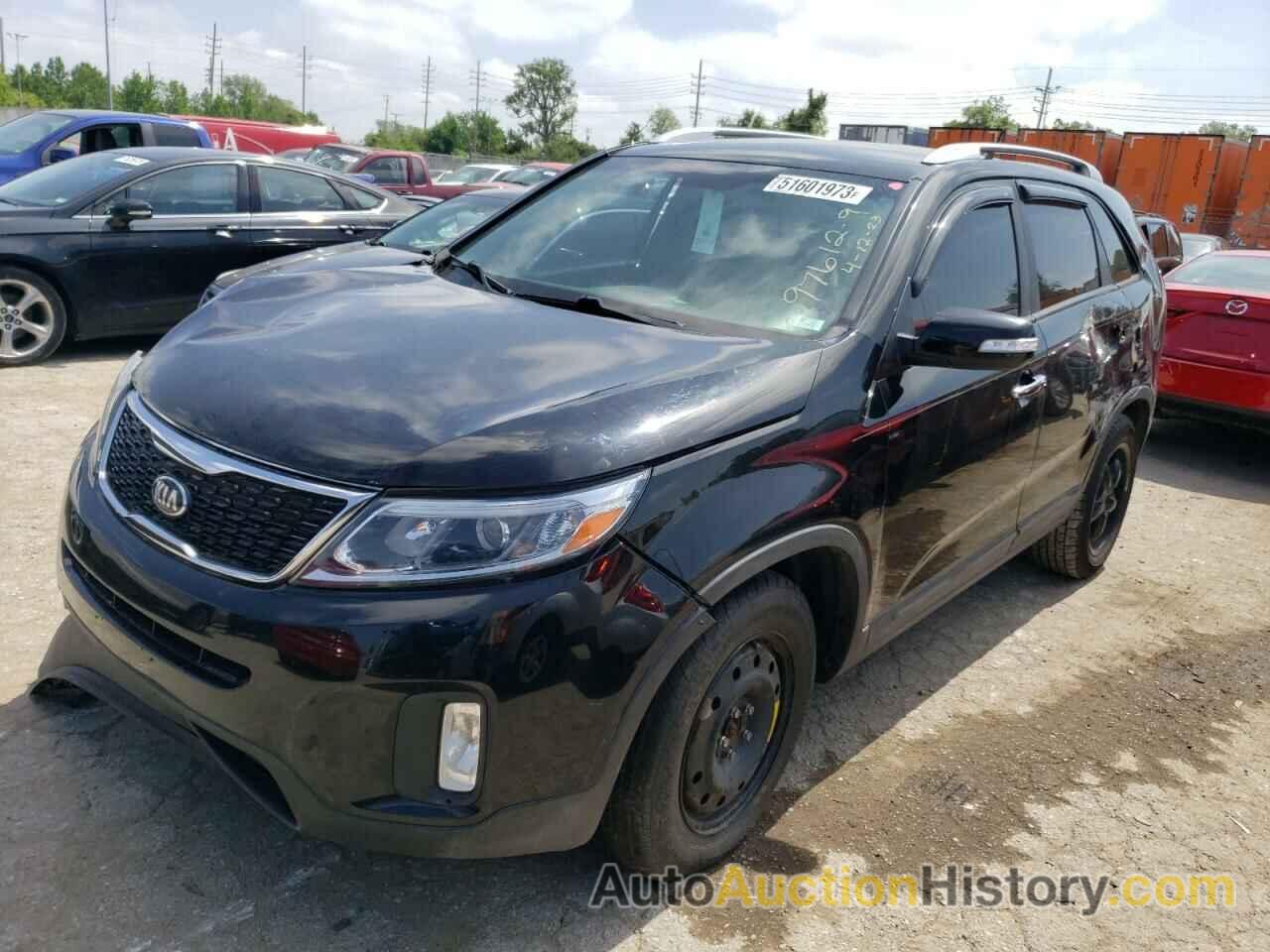 2014 KIA SORENTO LX, 5XYKT3A65EG541194