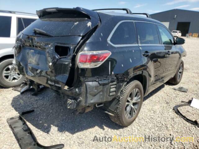 TOYOTA HIGHLANDER XLE, 5TDJKRFH6GS241889