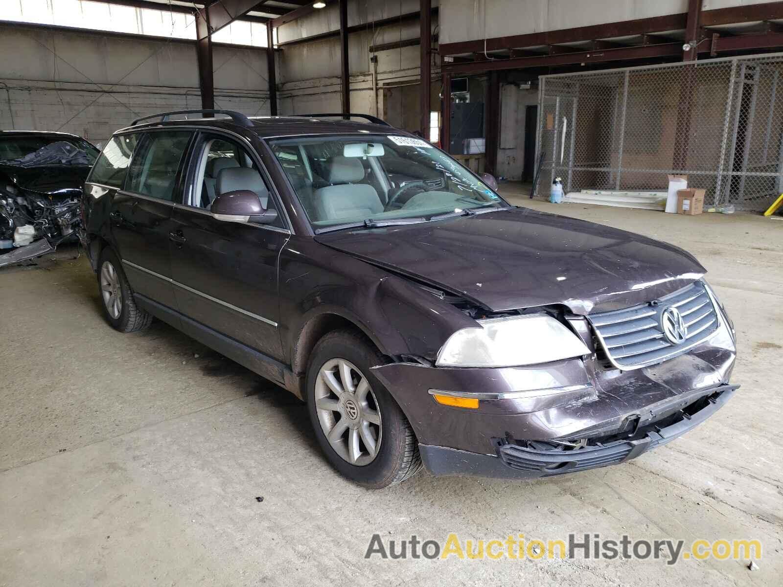 2004 VOLKSWAGEN PASSAT GLS, WVWVD63B74E303263