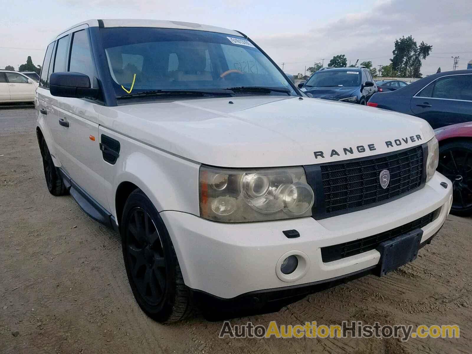 2008 LAND ROVER RANGE ROVE HSE, SALSK25458A120417