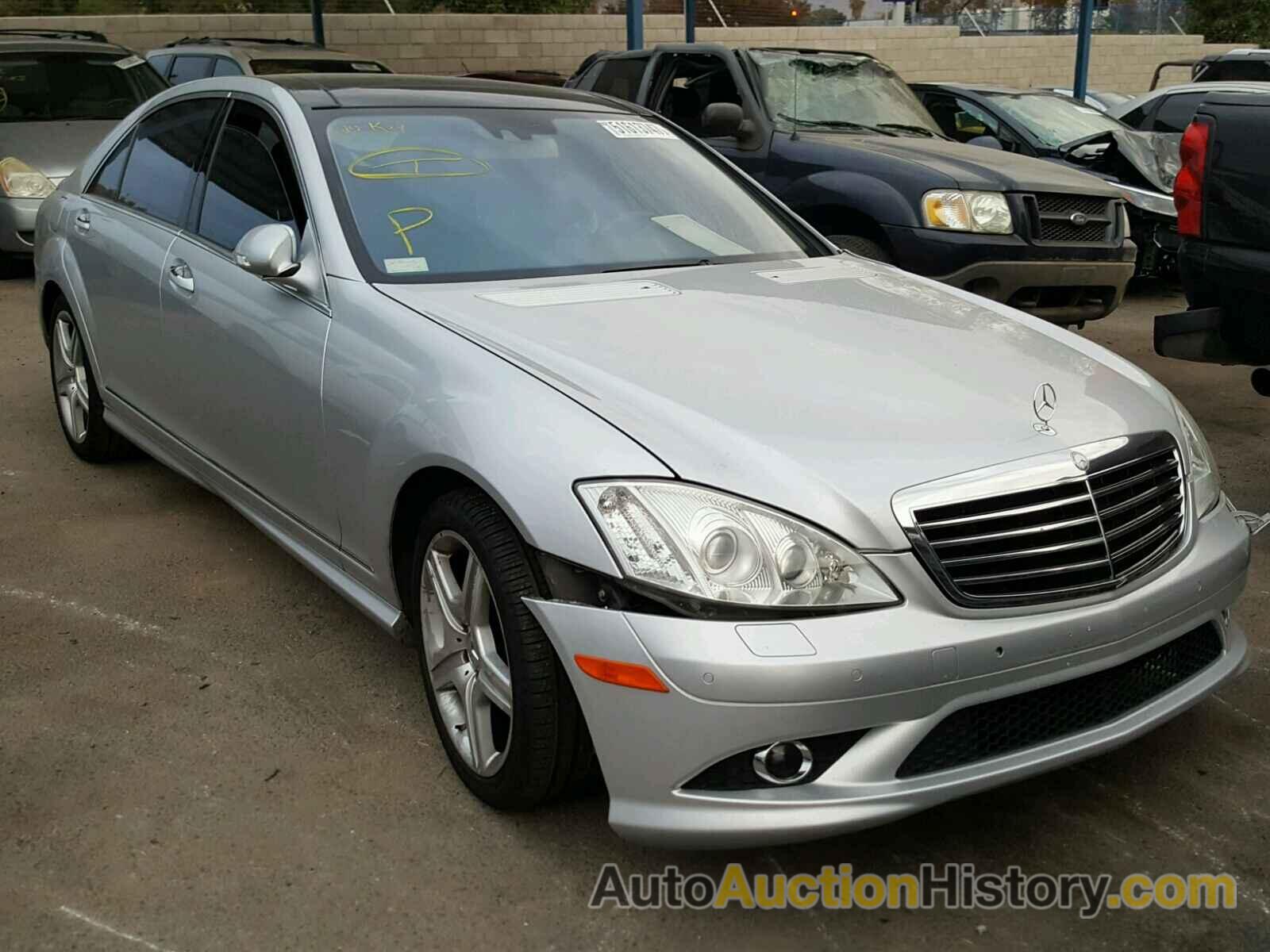 2008 MERCEDES-BENZ S 550 4MATIC, WDDNG86X18A203608