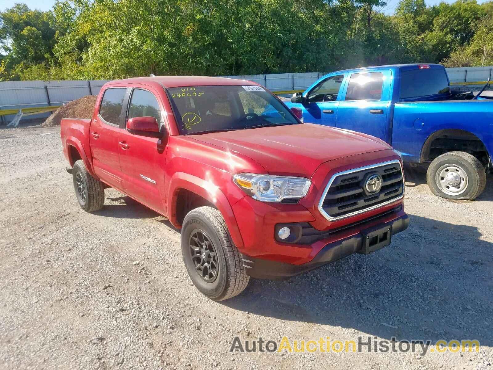 2019 TOYOTA TACOMA DOU DOUBLE CAB, 3TMCZ5AN6KM240695