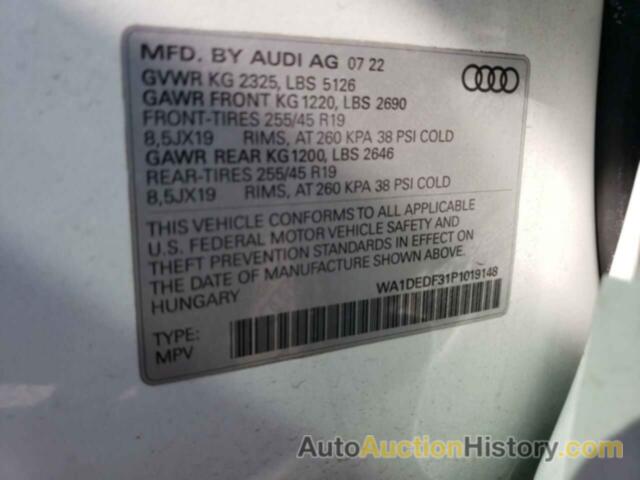 AUDI Q3 PREMIUM S LINE 45, WA1DEDF31P1019148