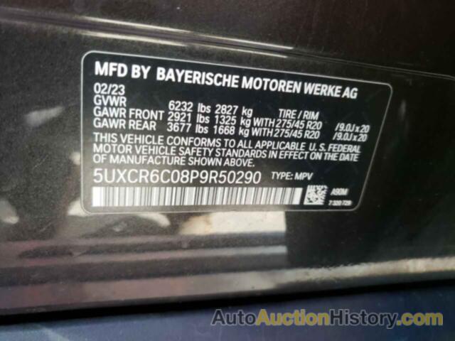 BMW X5 XDRIVE40I, 5UXCR6C08P9R50290