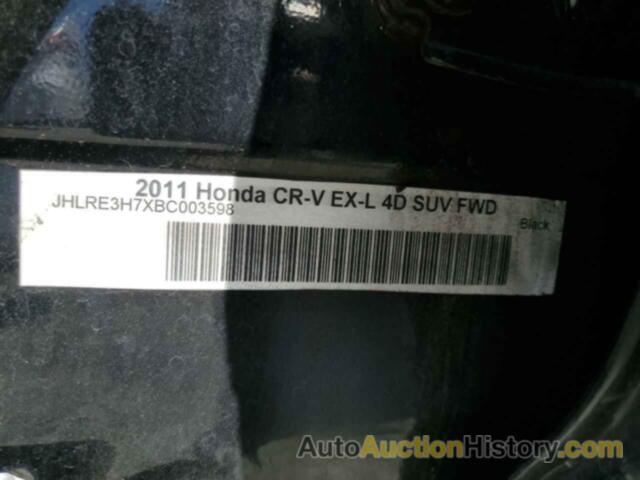 HONDA CRV EXL, JHLRE3H7XBC003598