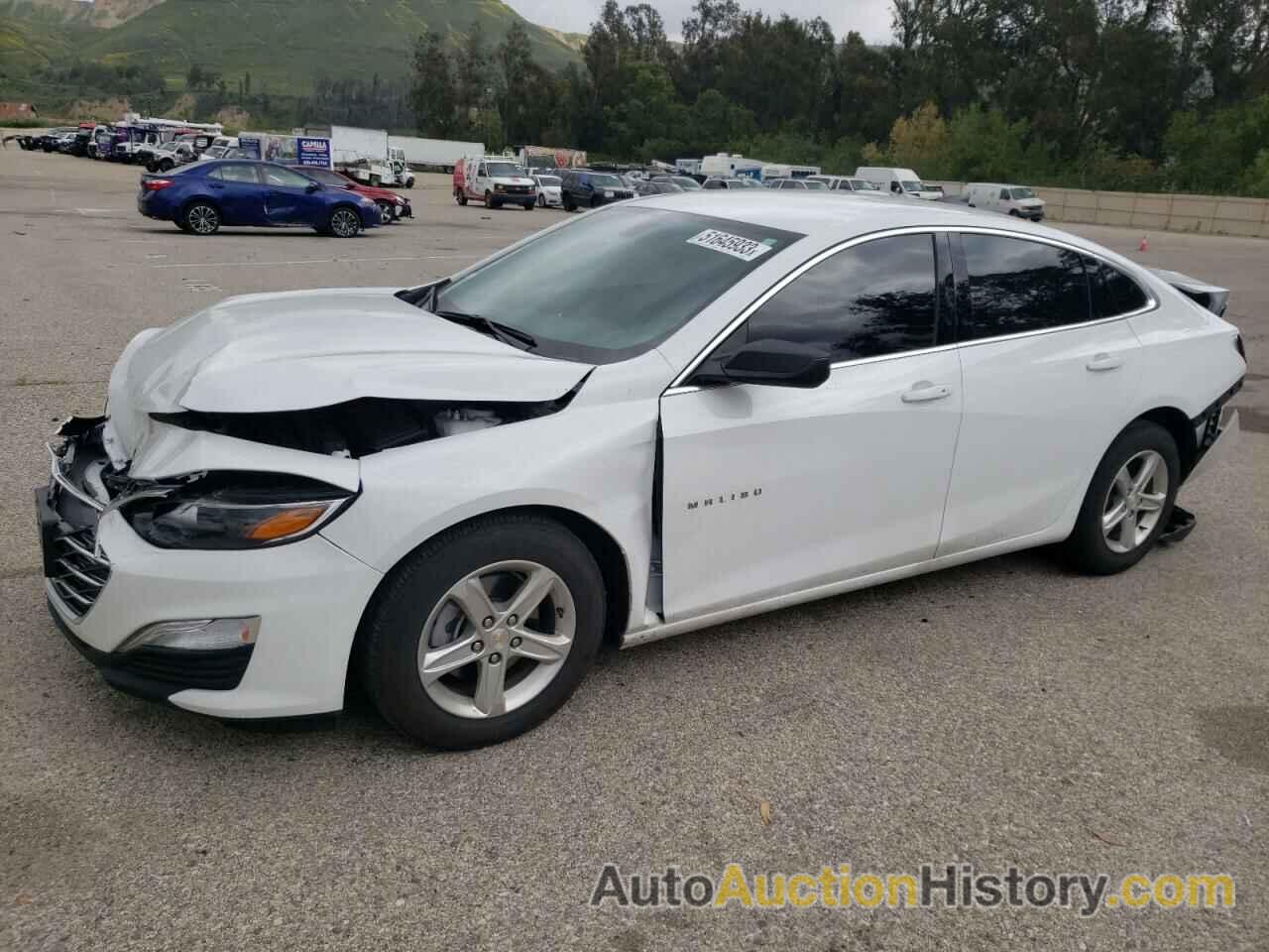 2022 CHEVROLET MALIBU LS, 1G1ZB5ST1NF199031