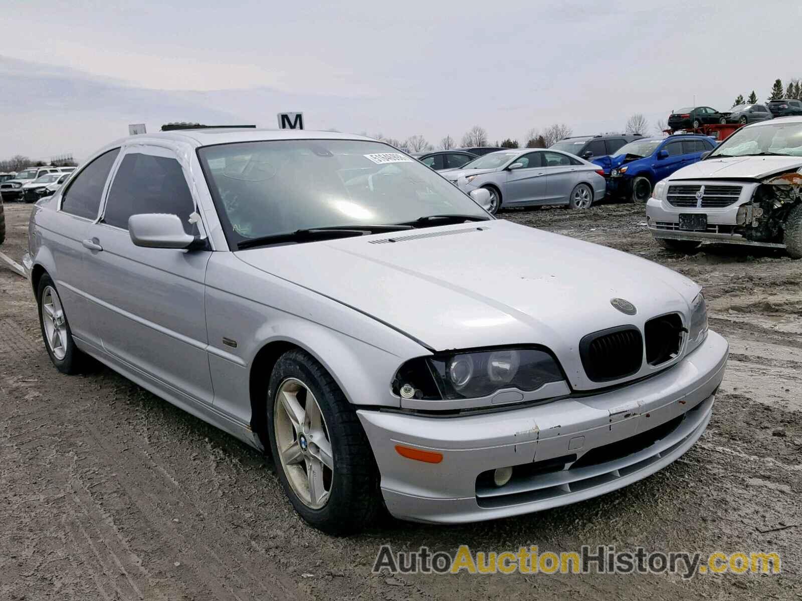 2002 BMW 325 CI, WBABN33462PG57387