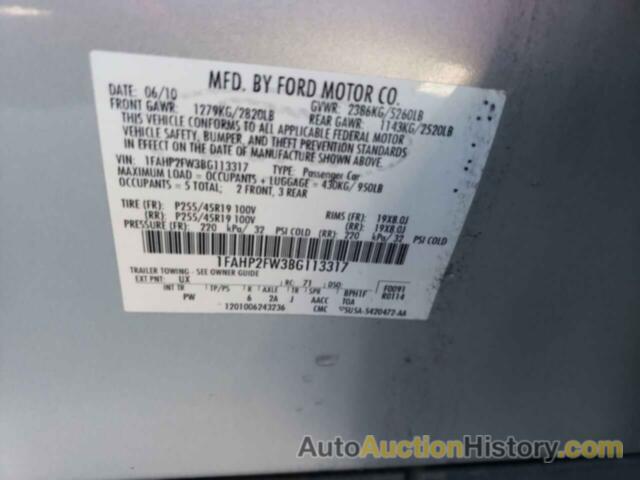 FORD TAURUS LIMITED, 1FAHP2FW3BG113317