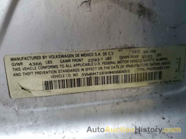 VOLKSWAGEN JETTA SE, 3VWRM71K99M066655