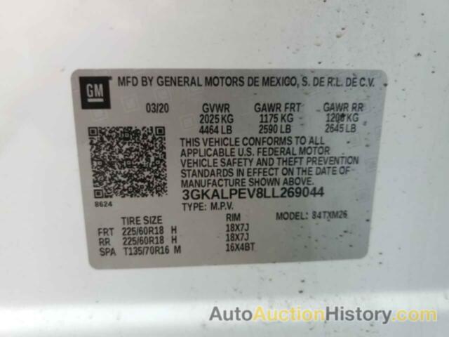 GMC TERRAIN SLT, 3GKALPEV8LL269044