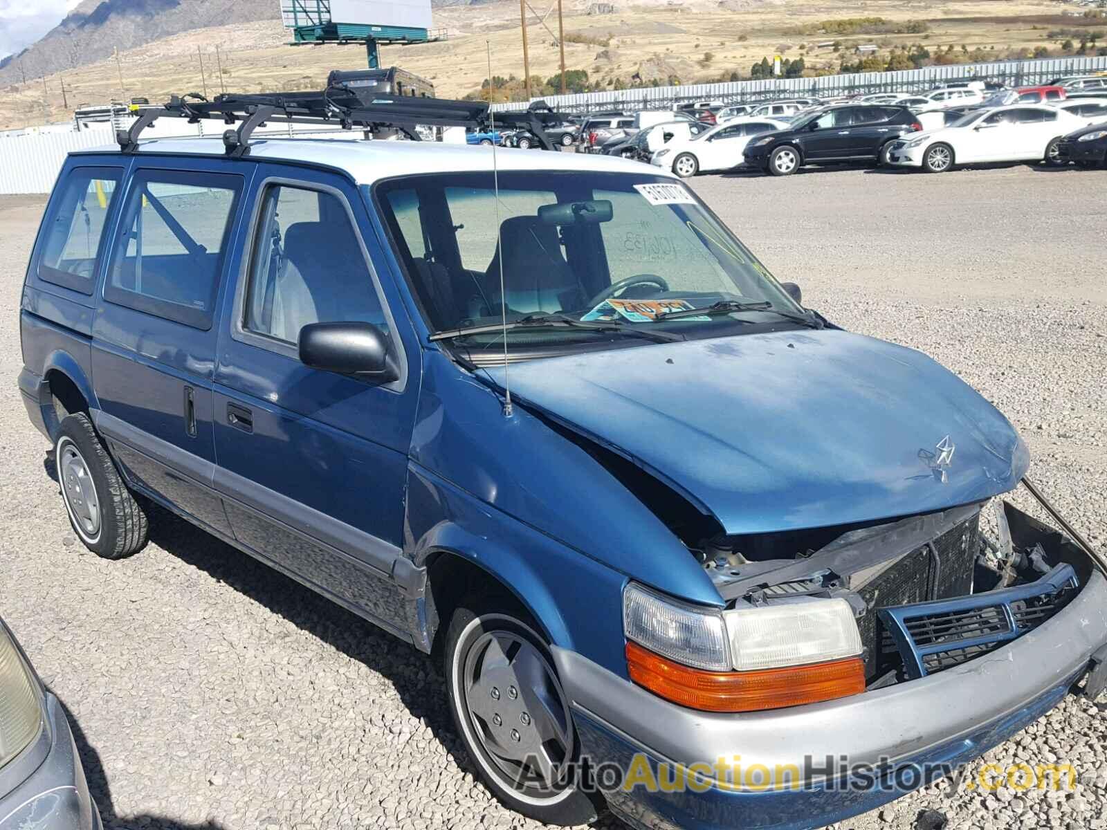 1994 DODGE CARAVAN, 2B4GH2539RR524365