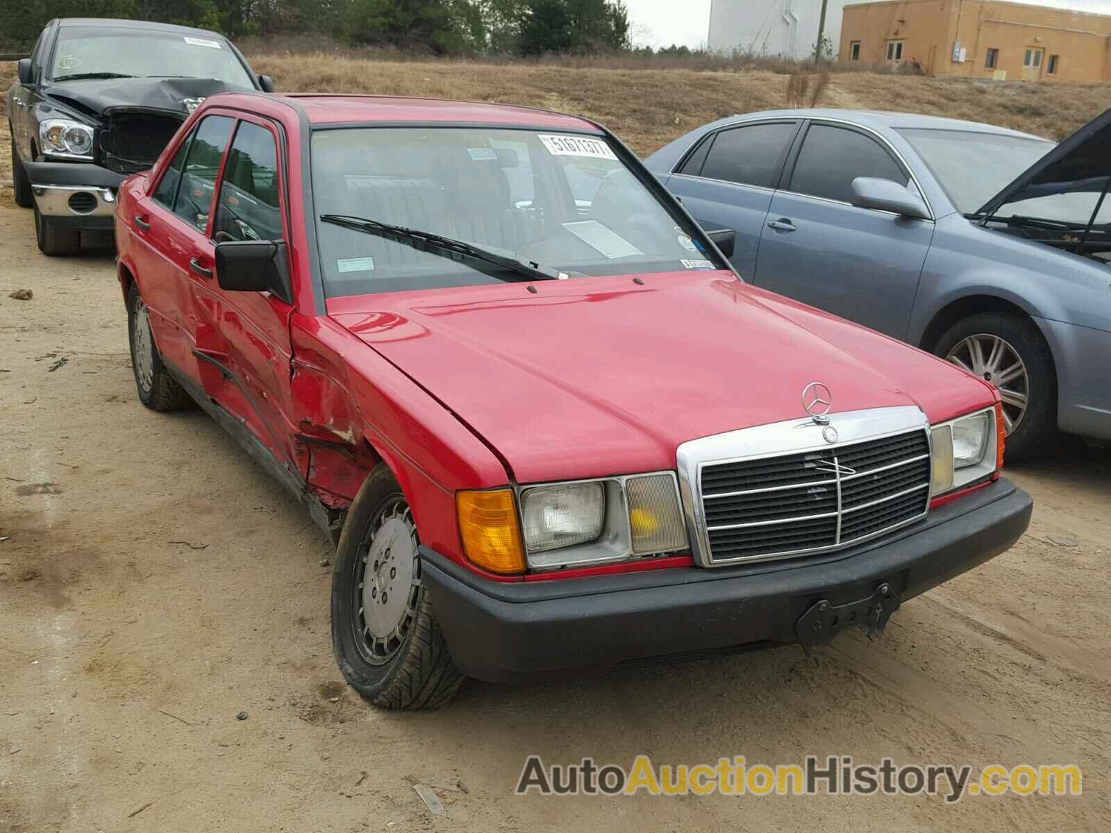 1986 MERCEDES-BENZ 190 D 2.5, WDBDB26D9GF165214