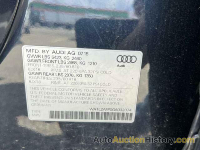 AUDI Q5 PREMIUM PLUS, WA1L2AFP0GA032074