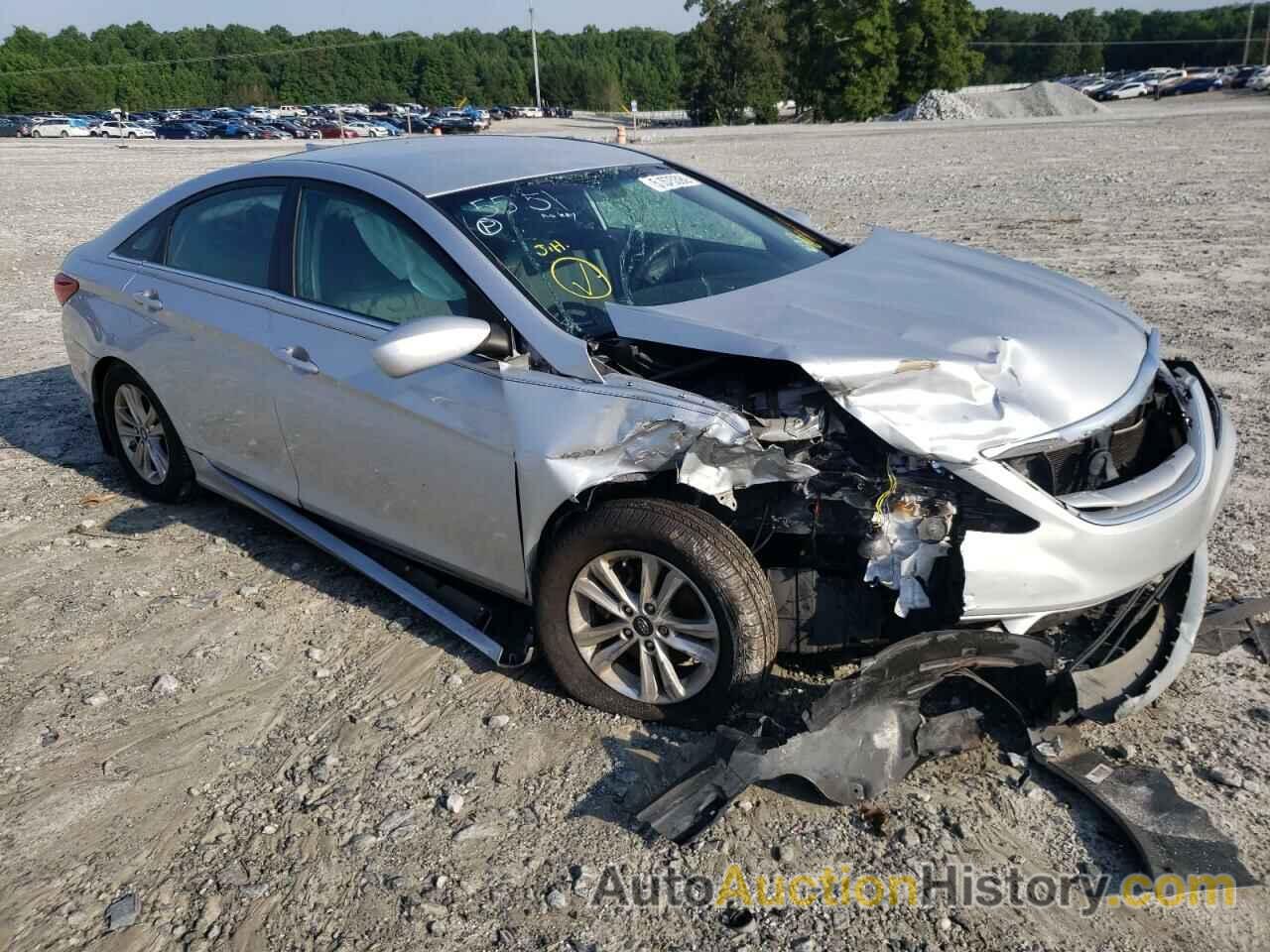 2013 HYUNDAI SONATA GLS, 5NPEB4AC8DH615551