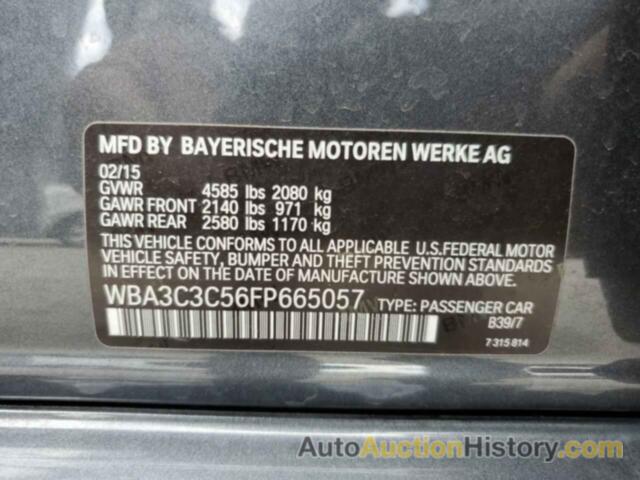 BMW 3 SERIES I XDRIVE, WBA3C3C56FP665057