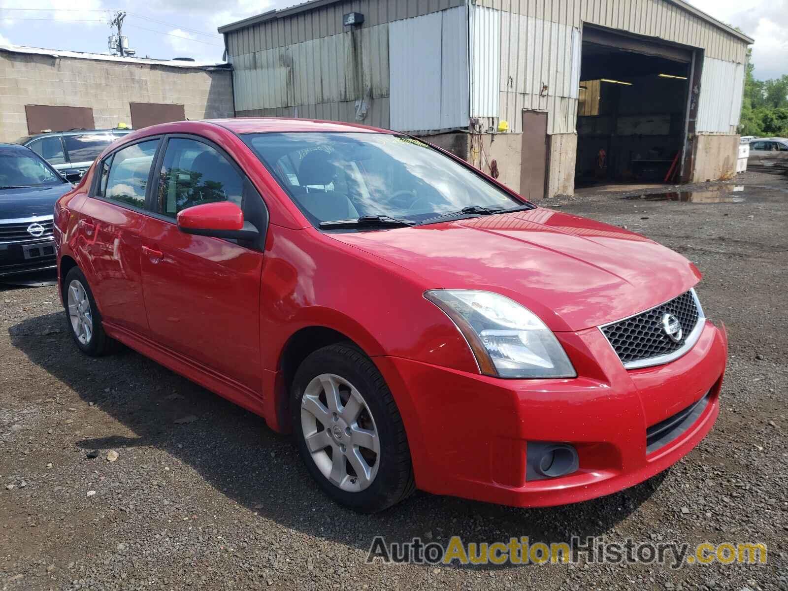 2012 NISSAN SENTRA 2.0, 3N1AB6AP8CL729676