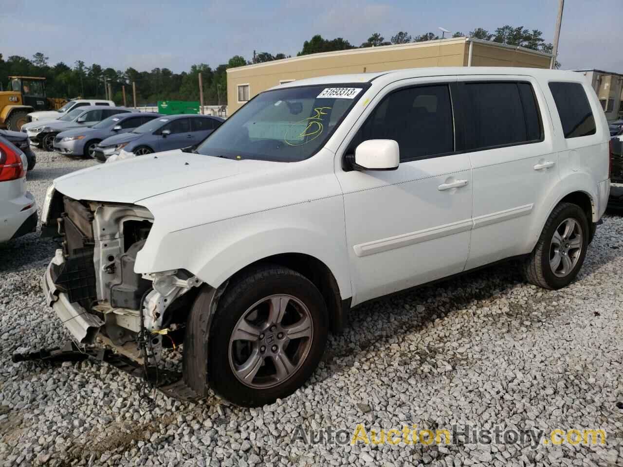 2014 HONDA PILOT EXL, 5FNYF3H61EB011593