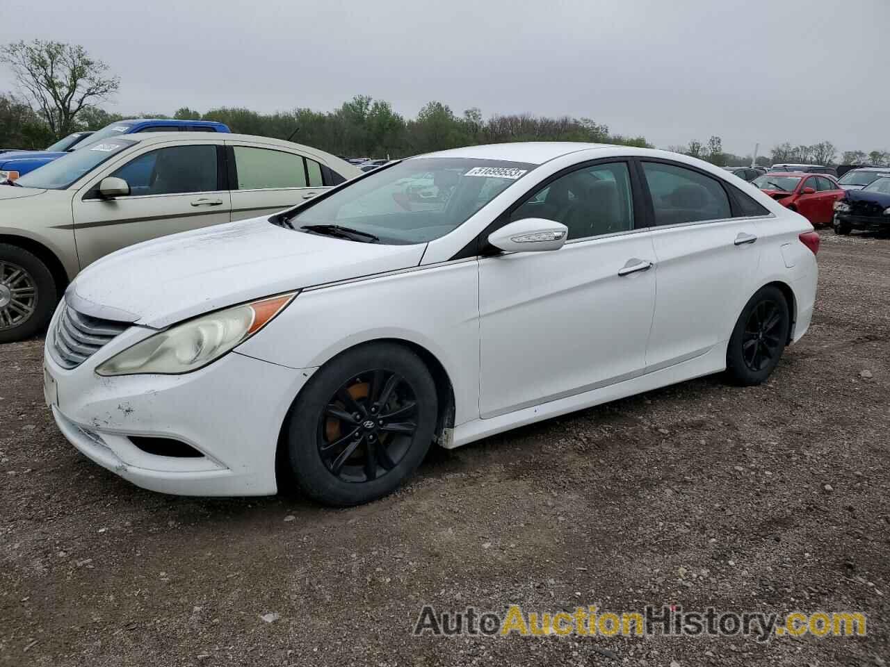 2014 HYUNDAI SONATA GLS, 5NPEB4AC7EH880737