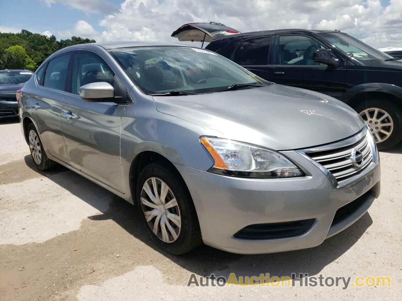 2013 NISSAN SENTRA S, 3N1AB7AP9DL703479