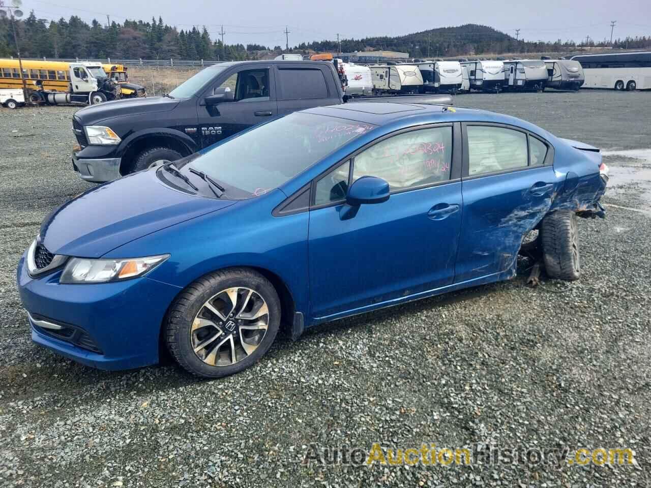 HONDA CIVIC LX, 2HGFB2F58DH034063